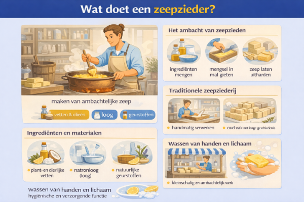 Wat doet een zeepzieder